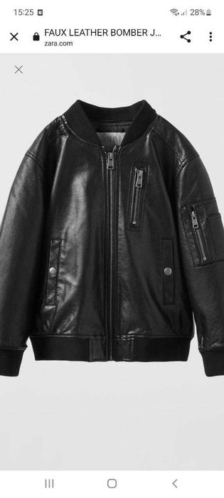 Бомбер ZARA 13-14 лет