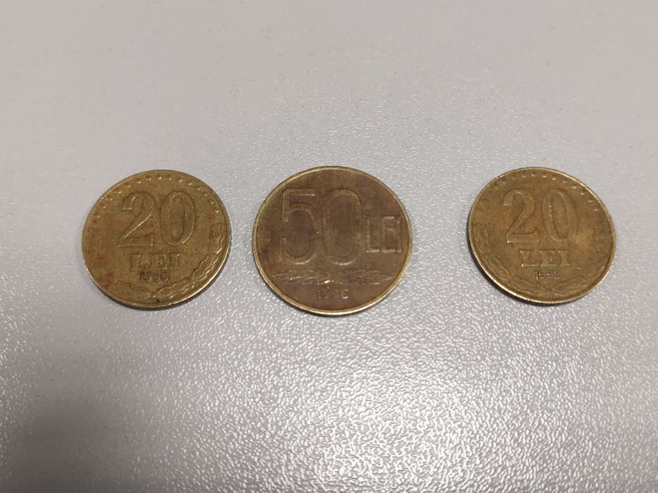Vând monede 20 și 50 lei Ioan Cuza