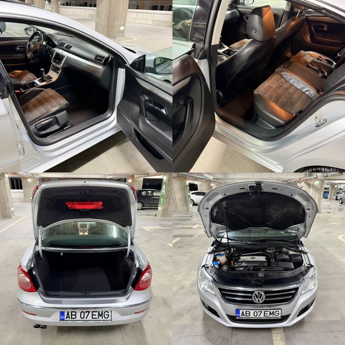VW Passat CC 1.8 TSI 160 CP | 2009 |Piele | Trapa | Navi | Garanție