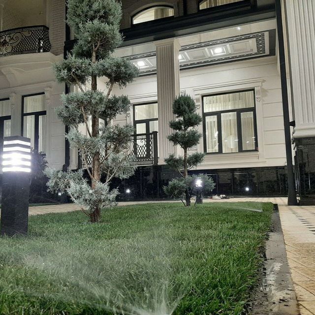 Поссев бренд газоны Готовые рулонные газоны Автопалив поливная система