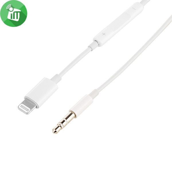 Cablu Auxiliar - Lightening Alb 1M Compatibil Iphone