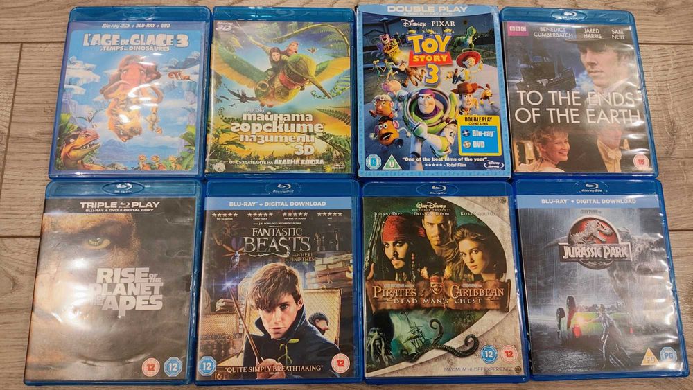 filme pe blu ray disc, pentru colectionari