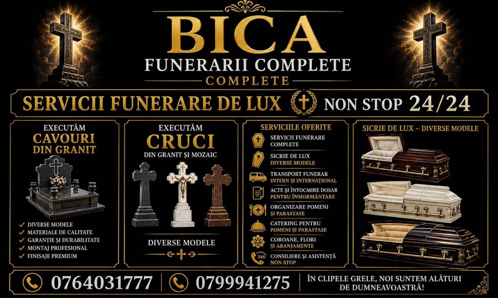 Servicii funerare gorj