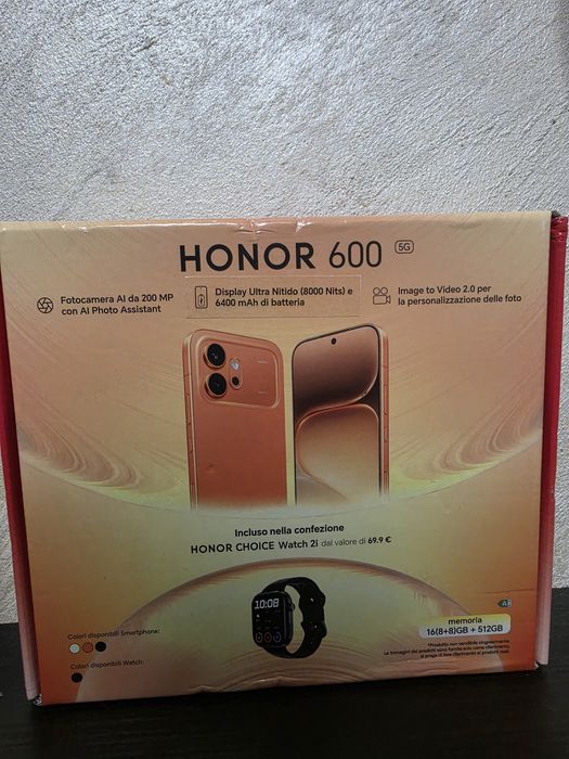 Honor 600 512Gb + honor watch