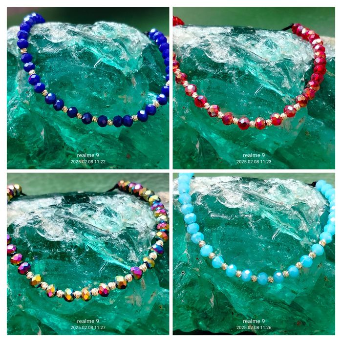 Brățări cu biluțe din aur