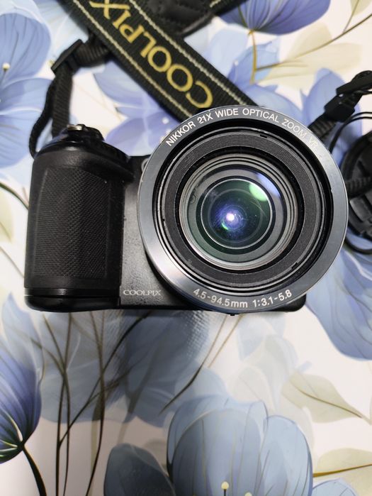 Aparat foto digital Nikon Coolpix L120, Negru