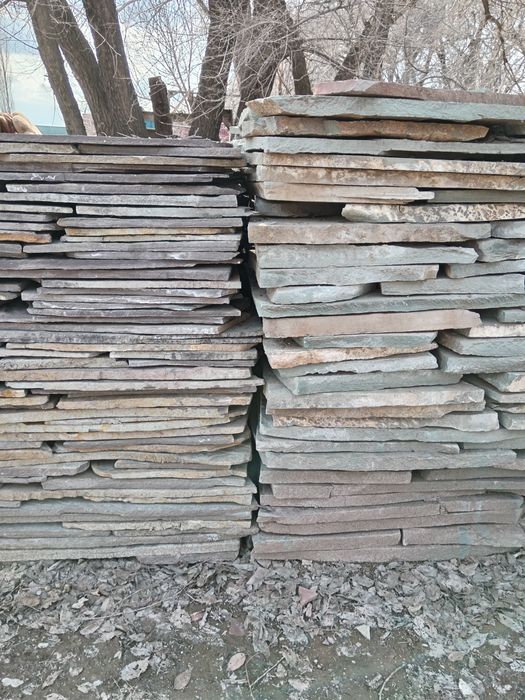 Плитняк, продажа, укладка