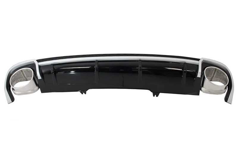 Difuzor Bara Spate si Tobe Audi A4 B9 8W (2016-2018) Sedan/Avant RS RS4