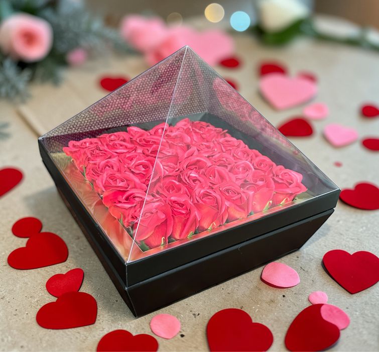 Aranjamente florale din trandafiri de sapun