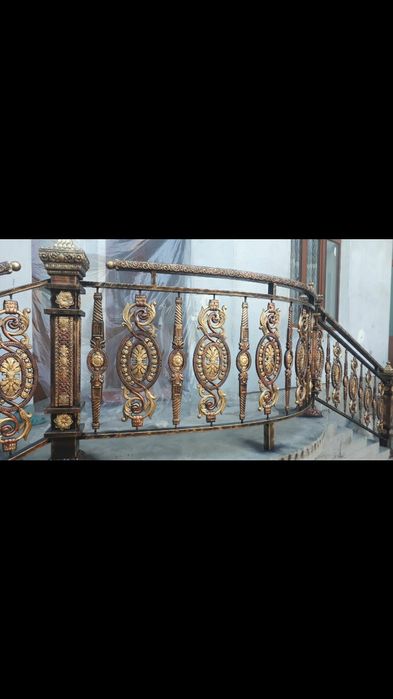 Перилла  ограждение. Рещотки перила в стиле hi-tech.