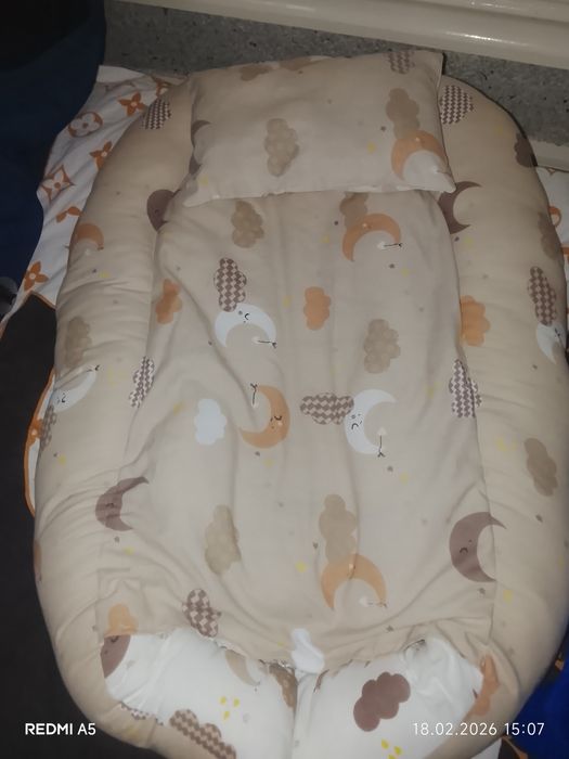 Кокон для новорожденного малыша 0+