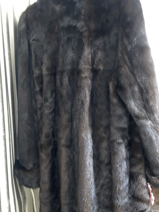 Женская норка шуба
