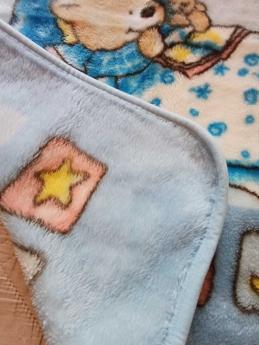 Две бебешки зимни одеялца