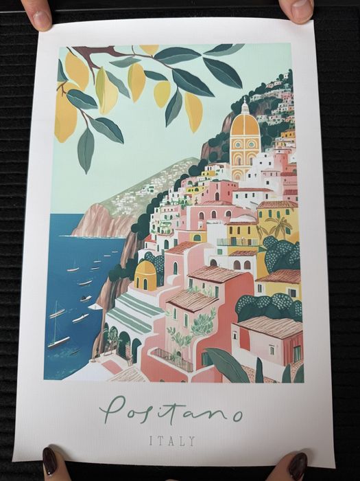 Постери с печат на текстилна хартия 20х30см - 5бр.