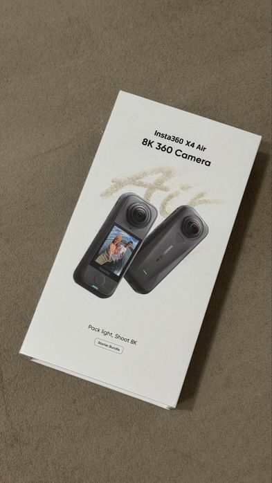 Insta360 X4 Air Starter Bundle Camera de Actiune Negru