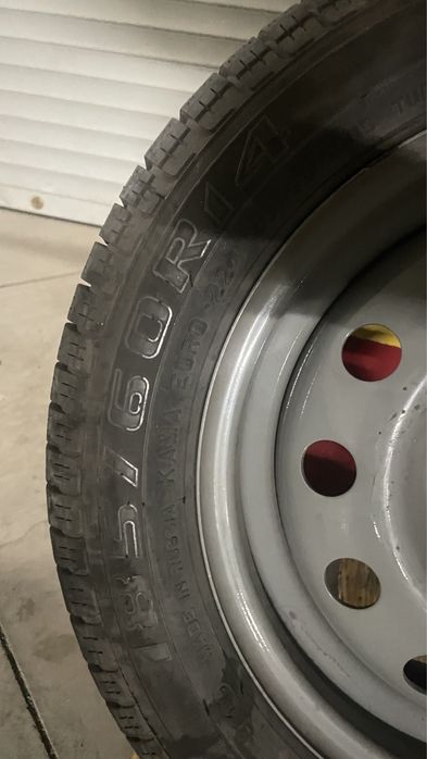 Резина для запаски с диском на 14