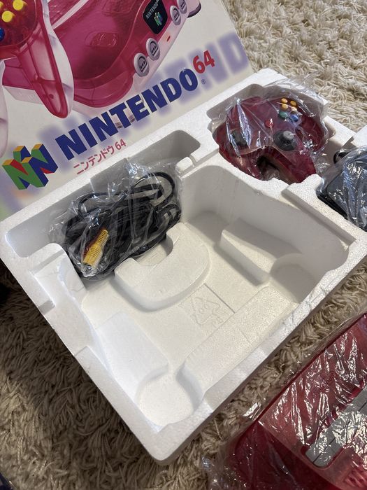 Nintendo 64 red новая