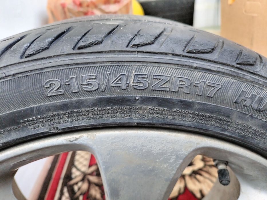 Продаются R17 диски с резиной