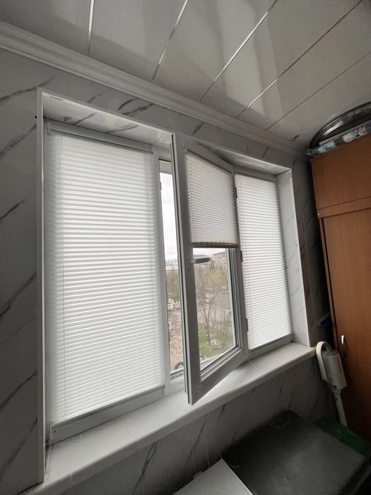 Плиссе шторы, ролл шторы