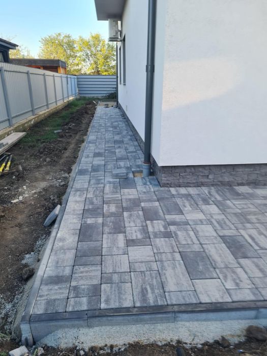 Montaj pavaj / pavele borduri rigole