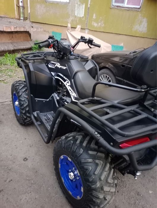 Продаётся квадроцикл Raptor 300куб