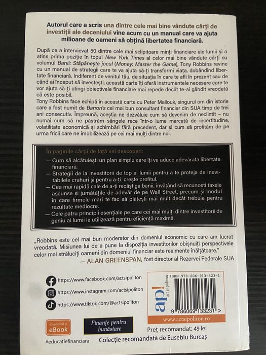 Carte - De Neclintit - Tony Robbins