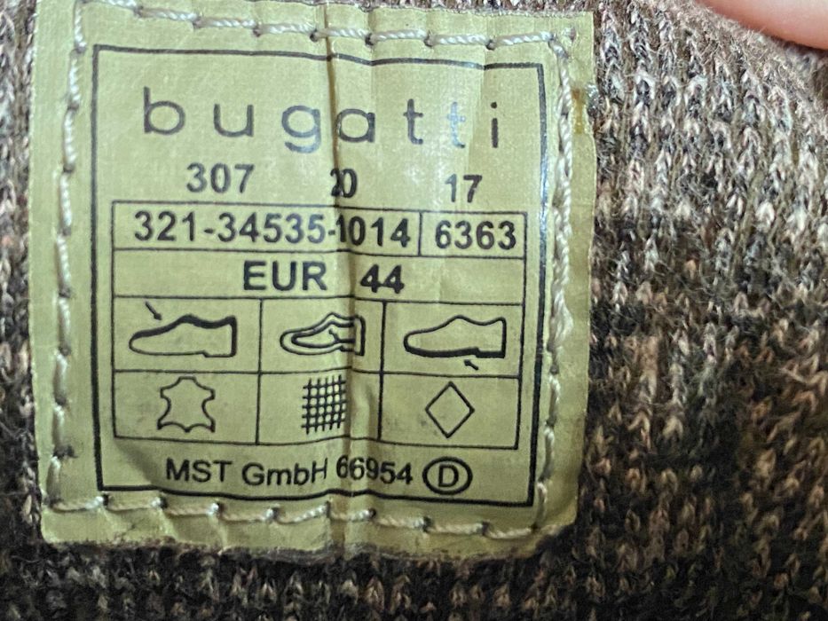 Ghete din piele Bugatti nr. 44