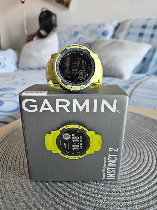 Ceas Smartwatch Garmin Instinct 2, 45mm, Electric Lime (factura, fara defecte)