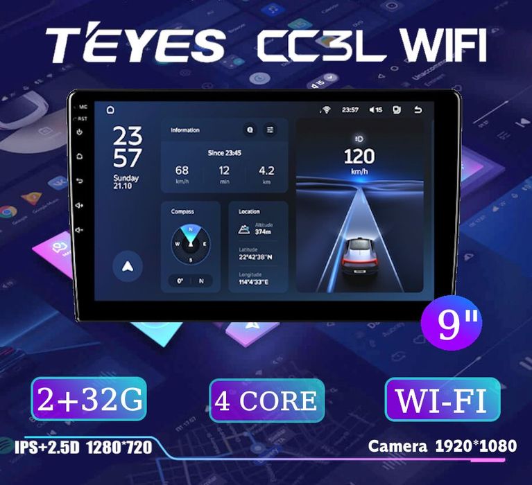Teyes cc3l wifi original garantiya