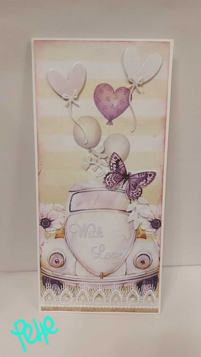 Ръчна сватбена картичка тип плик, интерактивна в кутия, традиционни