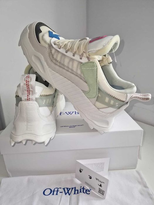 Off-White Odsy 1000 White Lake Blue Size 42(2 pairs)