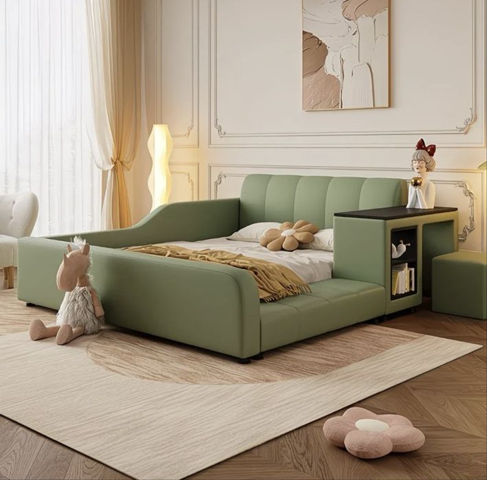 Premium детская кровать из натуральной кожи