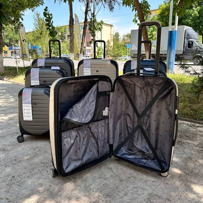 Чемоданы International traveller 3 xil rangda yagi madel   No:1470