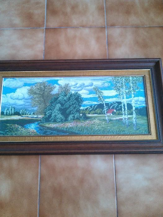 Гоблен 100/50",Голям, Потока"Уникален" Пейзажи на Вилер"