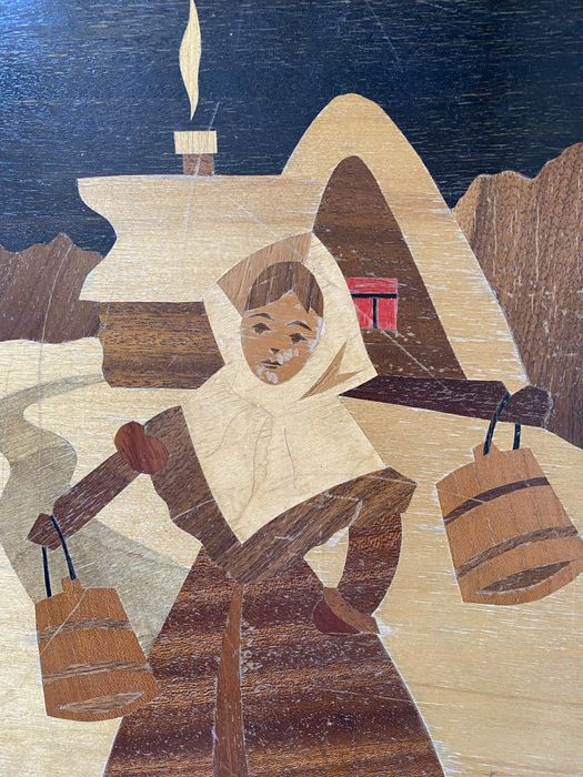 Картина из дерева