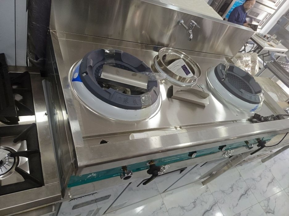 Vok qozon Gaz plita Wok вок плита для лагман