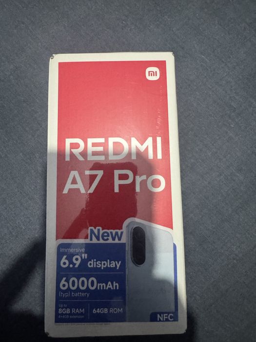 ЧИСТО НОВ Redmi A7 Pro 64GB / 8GB RAM (запечатан, с гаранция)