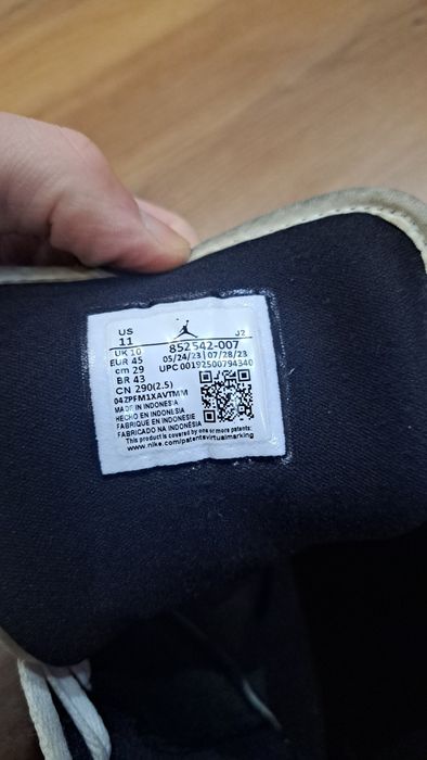 Set 2 perechi de adidași, air jordan marimea 45, jordan patent bred 43