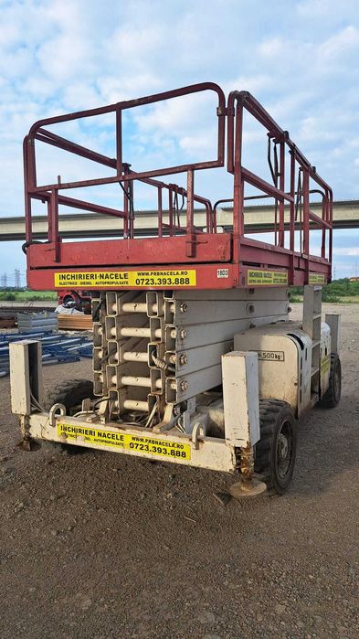 Vand nacela foarfecă diesel 18 m Haulotte H18SX Genie JLG  de exterior