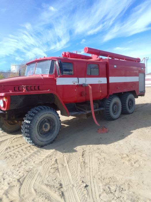 Пожарная машина Урал
