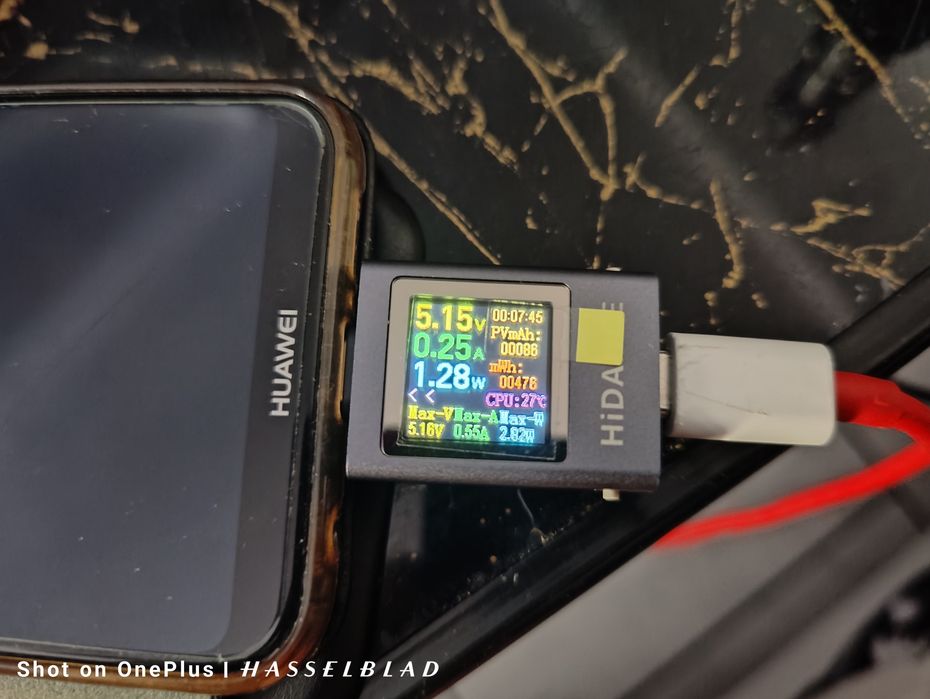 Професионален USB тестер информатор bluetooth свързаност с приложение