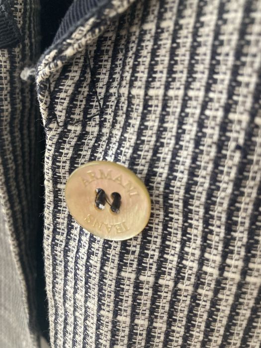 Armani Jeans сако лен памук