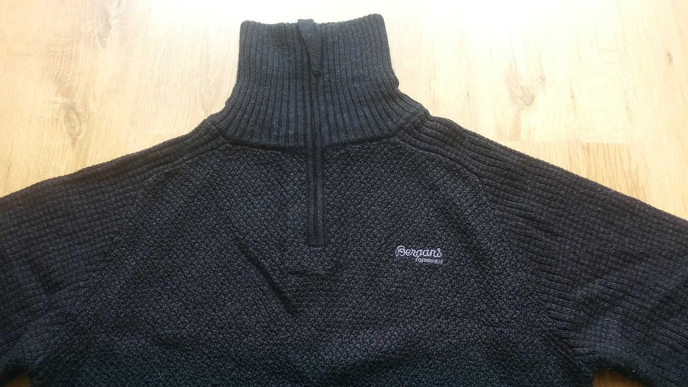 Bergans of NORWAY ULRIKEN JUMPER 100% Merino Wool размер L блуза 100% Мерино вълна - 2529