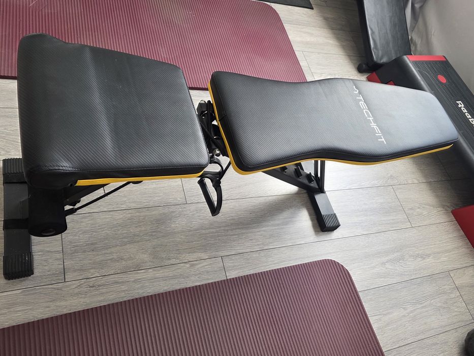 Bancă  pliabilă neagra Techfit 500