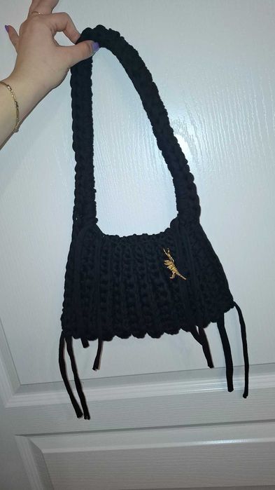 Плетена дамска чанта