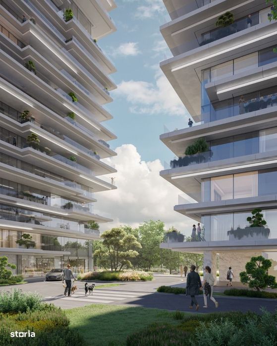 High-End Studio in ONE Floreasca Towers - direct proprietar