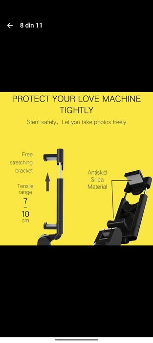 trepied selfie stick telefon 1m