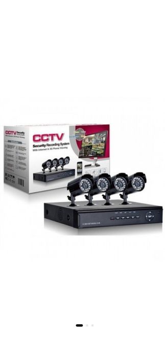 Kit complet cu 4 camere si DVR 4 canale - “CCTV”