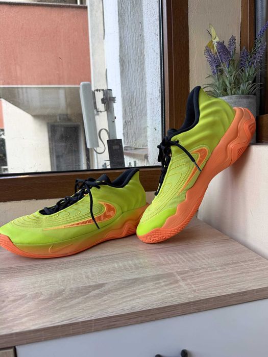 Nike Giannis Immortality 4 “Cyber / Bright Mandarin / Sundial / Lightening” МЪЖКИ размер 45.5