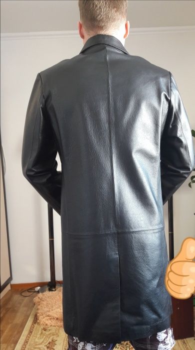 Продам сюртук кожаный